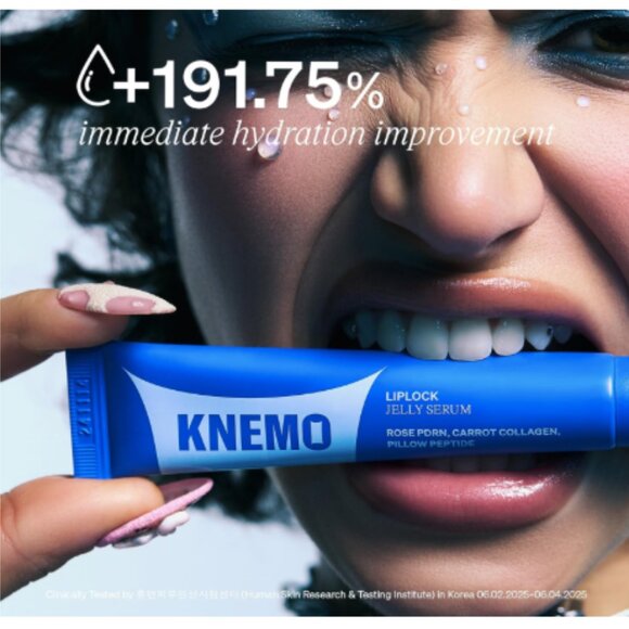 KNEMO Liplock Jelly Serum - Crystal Clear - Picture 5 of 14